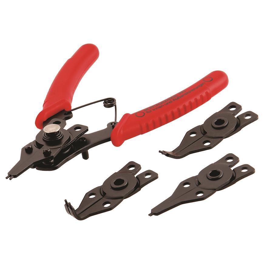 Sada kleští na pojistné kroužky 4 dílná Suki