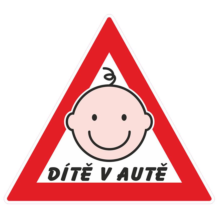 Samolepka „DÍTĚ V AUTĚ” Bottari
