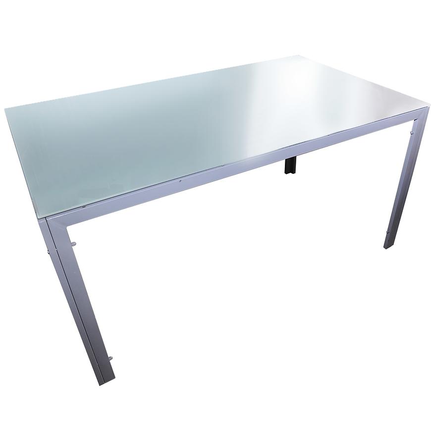 Skleněný stůl BERGEN šedý