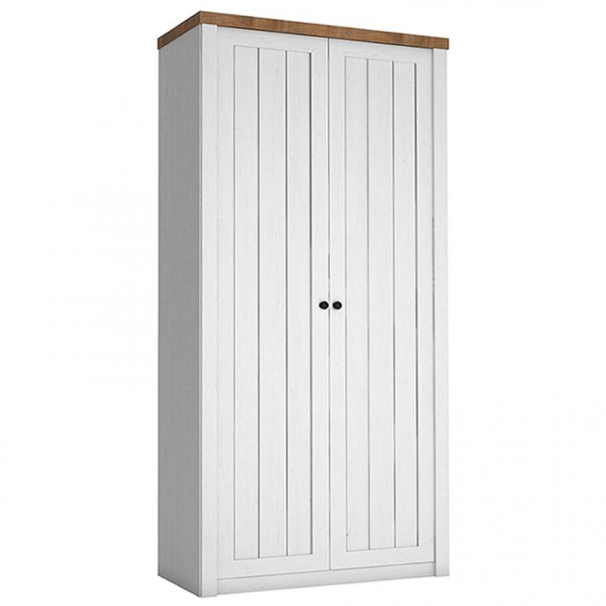 Skříň Prowansja 90cm Borovice Andersen/Dub Lefkas Tmavý S2D Baumax