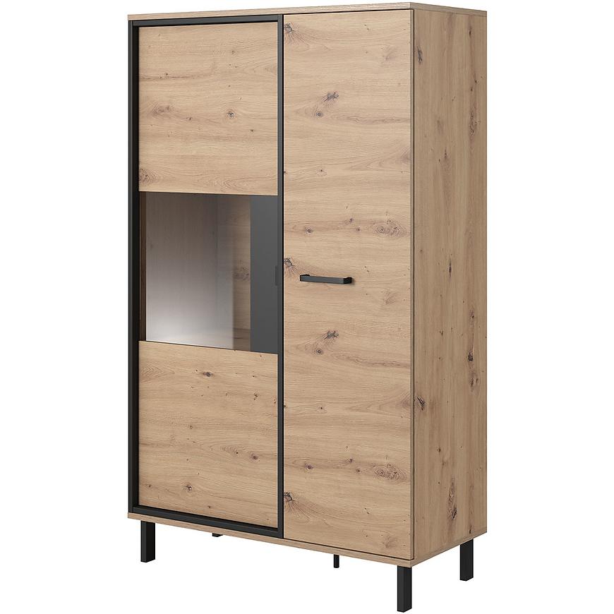 Skříňka krátké Nest B dub artisan/antracit Baumax