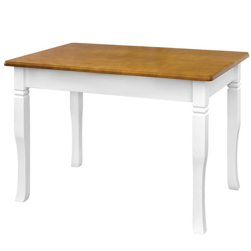 Stůl Mars bílý+dub 100X60 Baumax