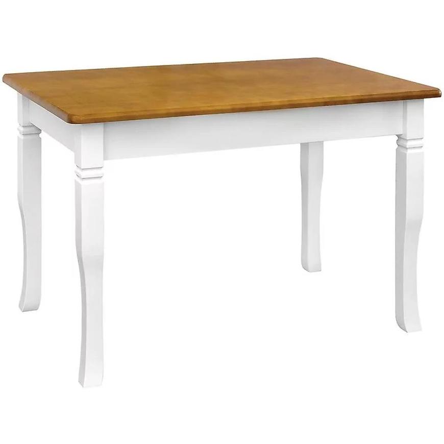 Stůl Mars bílý+dub 110X70 Baumax