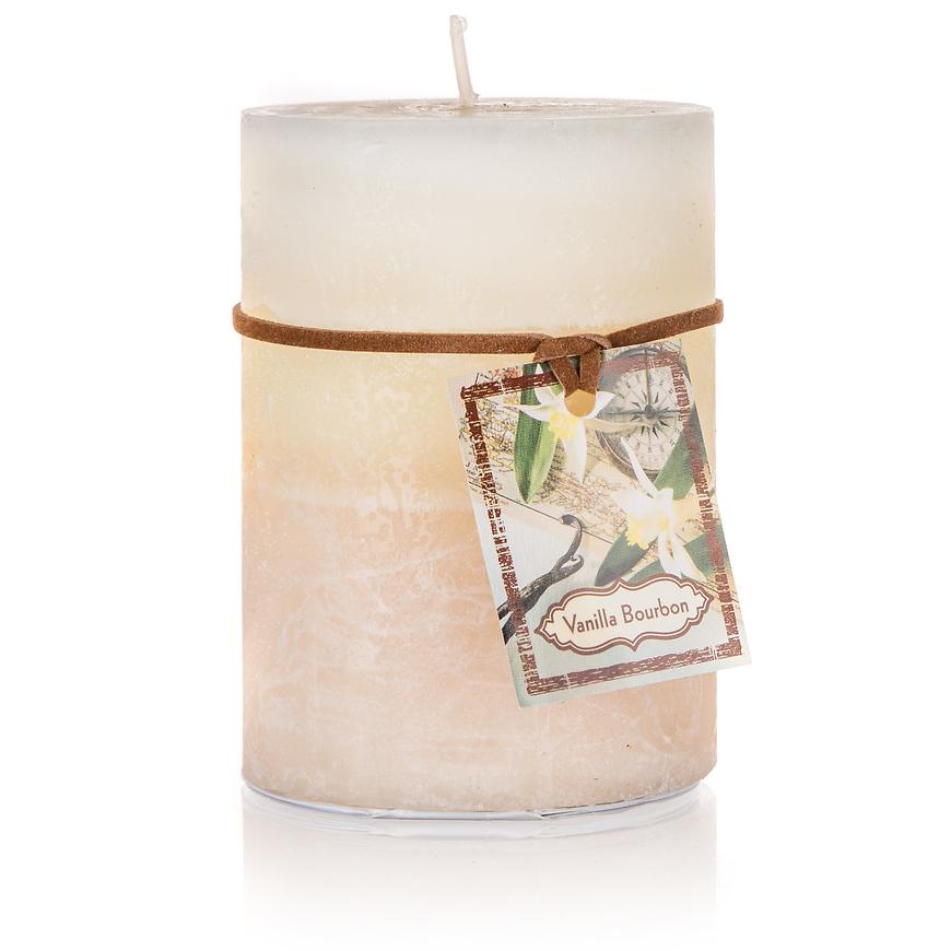 Svíčka 3-barevná 6.8x9.5cm vanilla 64395000