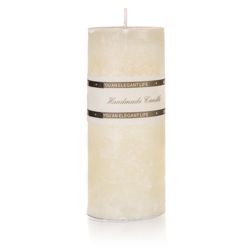 Svíčka 5x12cm Ivory 64395013