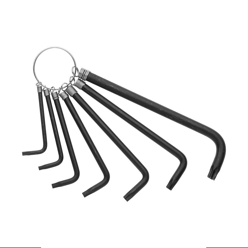 Torx klíče na kroužku