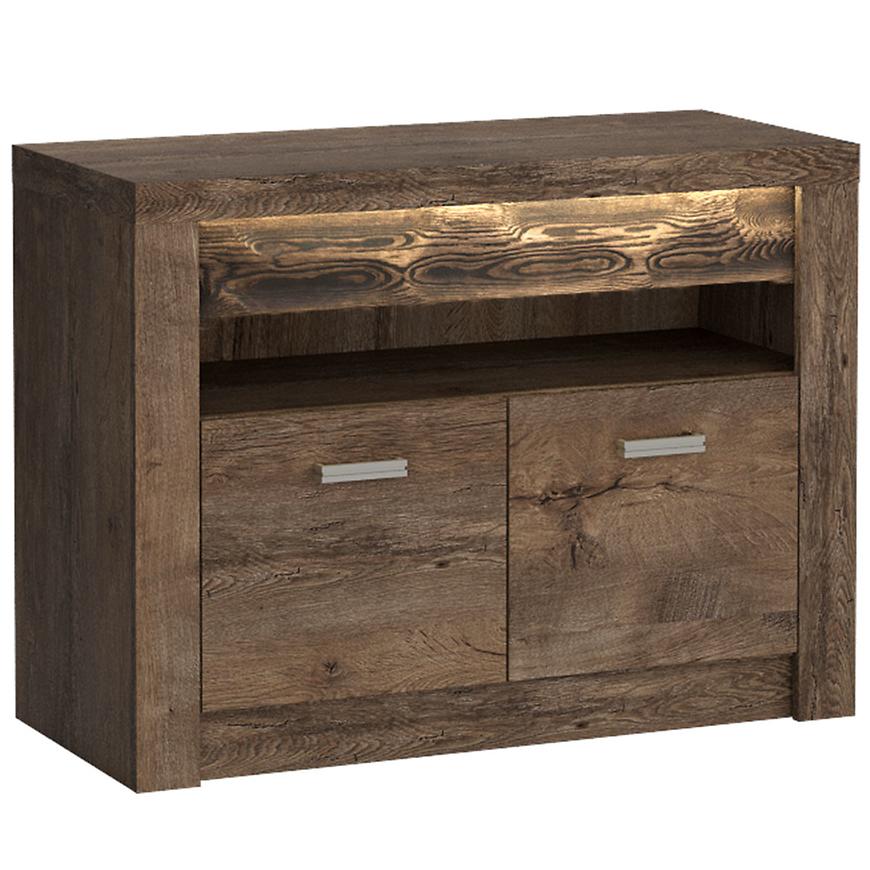 Tv Stolek Indianapolis 137 cm Jasan Tmavý Baumax