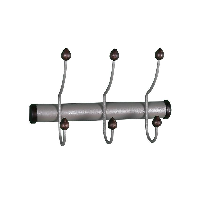 Věšák Trojitý 5439-1125 Tmavý Buk Baumax