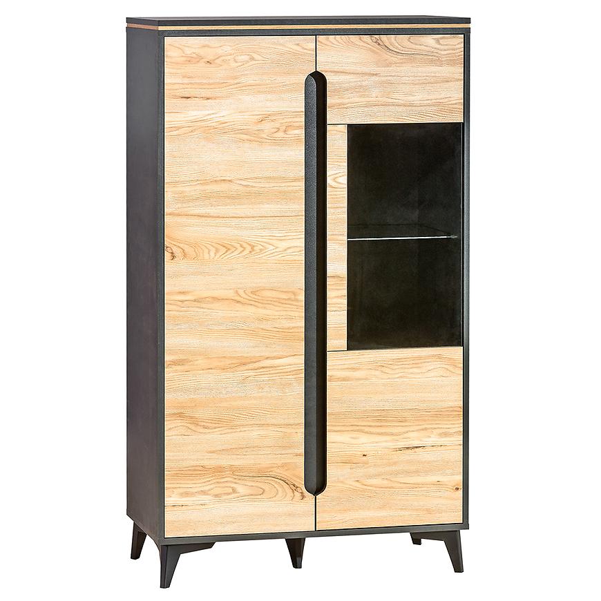 Vitrína Gappa 2D jasan/fresco Baumax