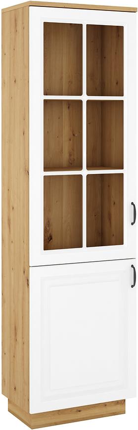 Vitrína Wysoka Flawia 60 2d Bílý/Artisan Baumax