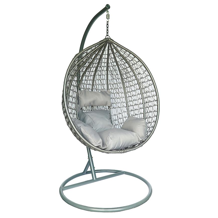 Závěsné křeslo Marocco šedá Baumax