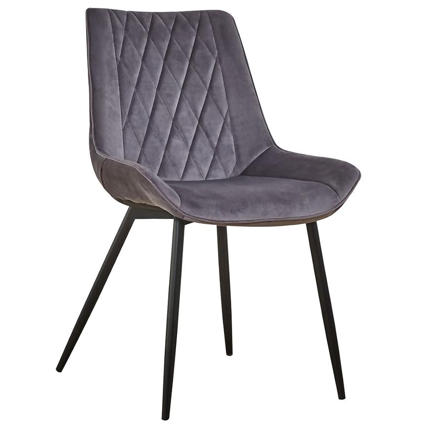 Židle Dubai Tmavě šedá [BL14]/ Noha Černá Baumax