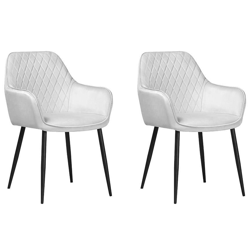 Židle Mediolan Světle šedá/ Černá Baumax