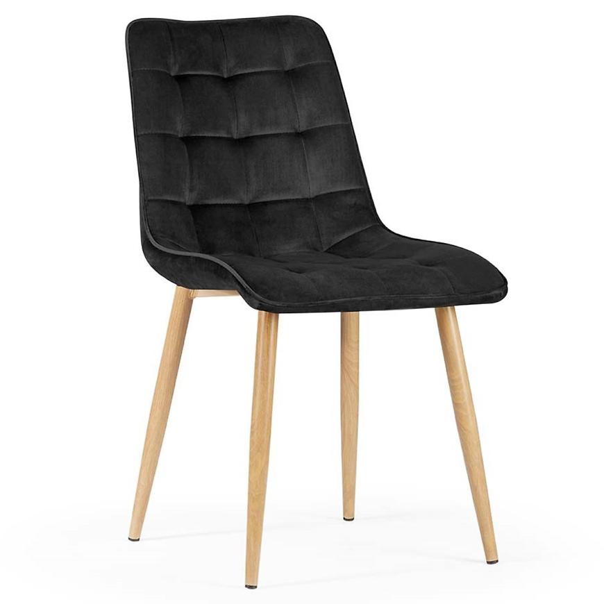 Židle Moli Černá/ Noha Dub Baumax