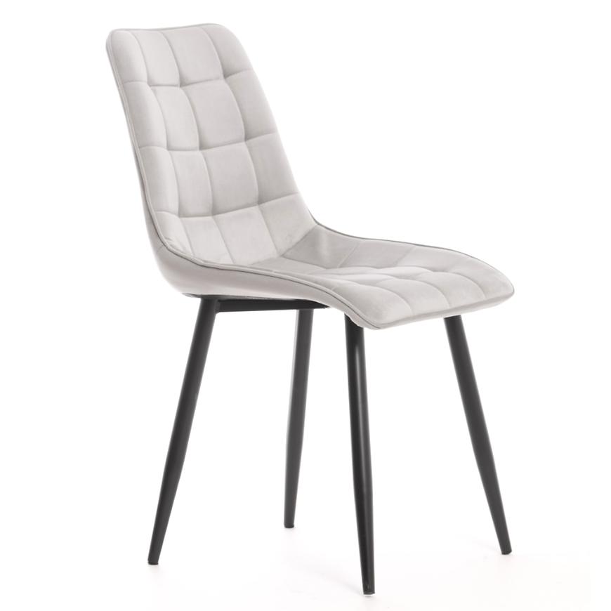 Židle Moli stříbrný/ Noha Černá Baumax