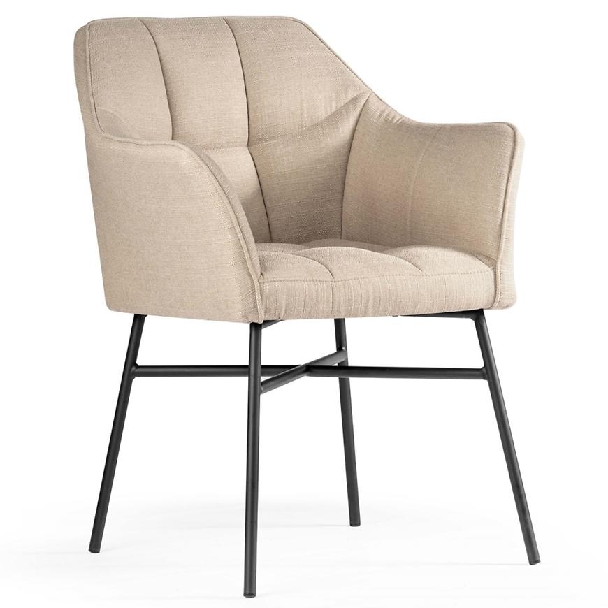 Židle Rimini Béžový/ Noha Černá Baumax