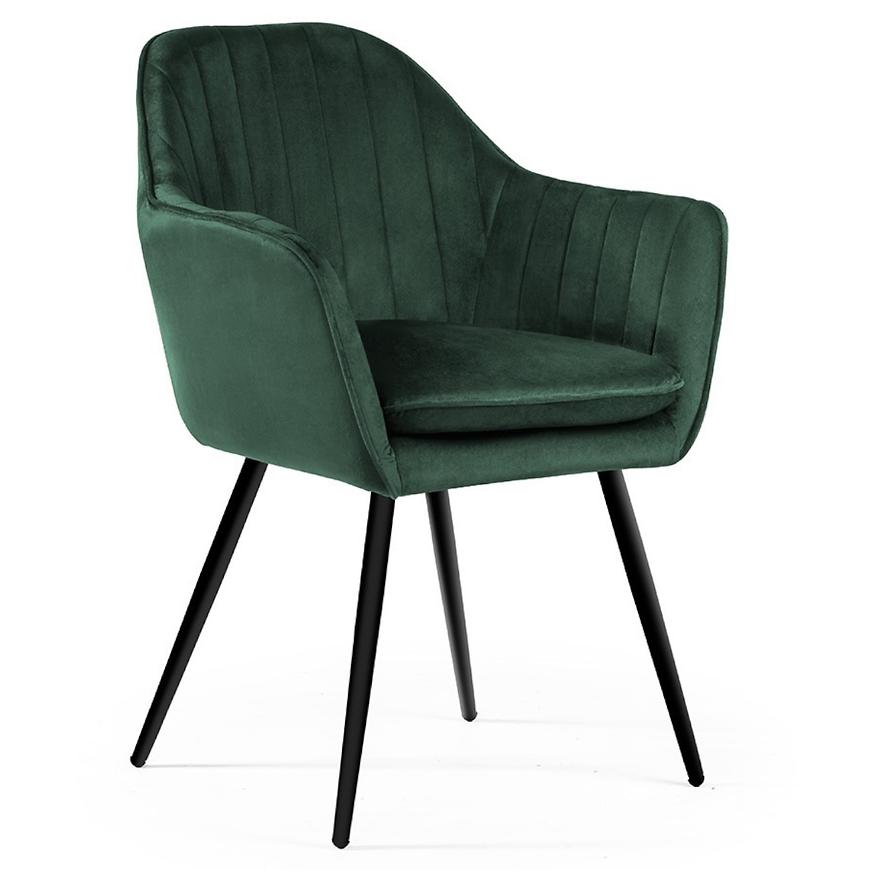 Židle Roma 2 Zelená/ Noha Černá Baumax