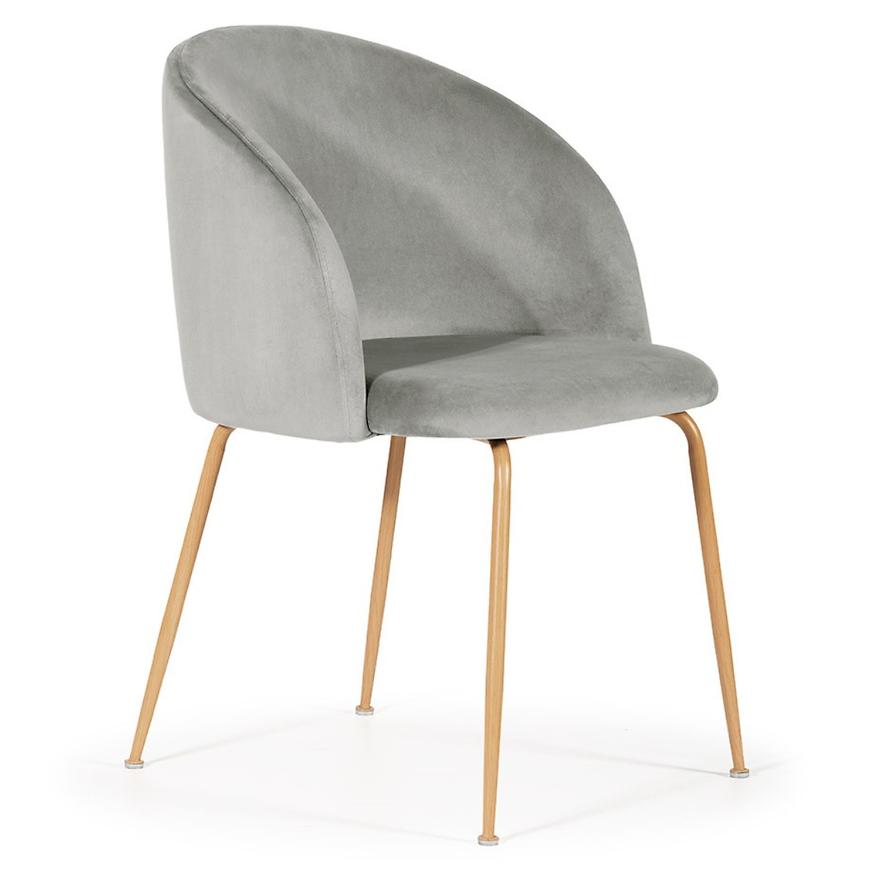 Židle Susan Šedá [BL13]/ Noha Dub Baumax