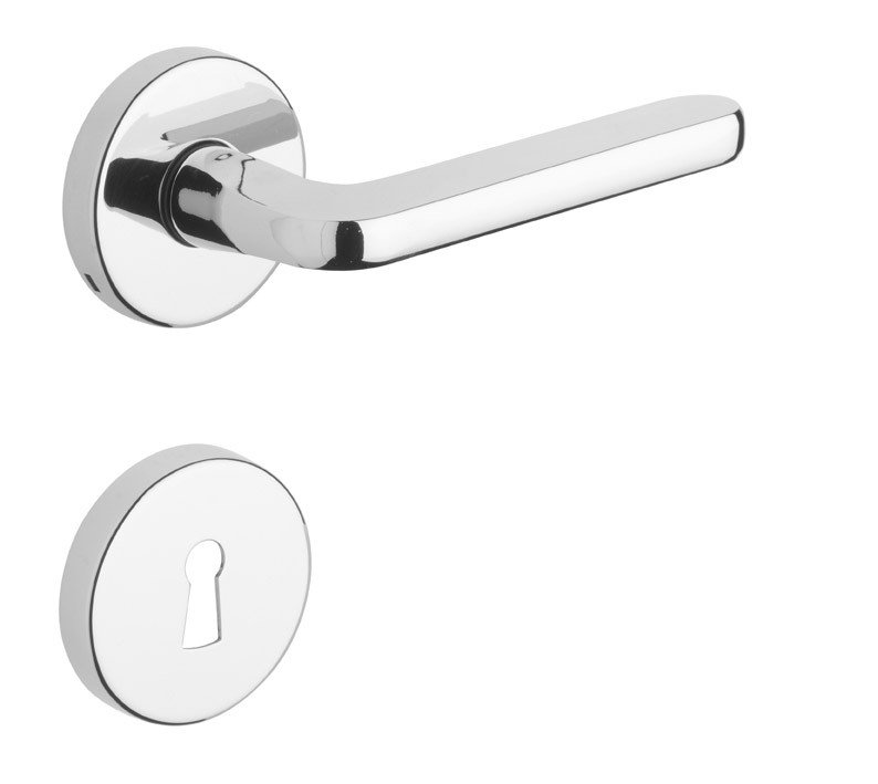 Rostex Klasik/SNH rozetové dveřní kování - WC Cr Nerez