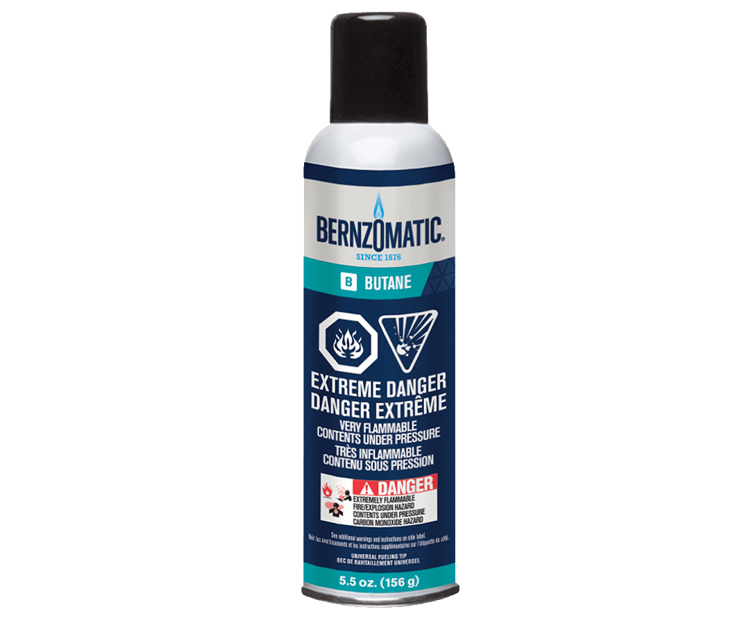 Láhev Butane 156g Bernzomatic BF55