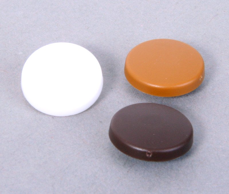 Krytka turbo šroubu T30 zapuštěná hlava - bílá 9003