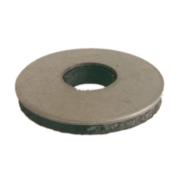 Podložka s gumou/ocel ZN - 7x19mm