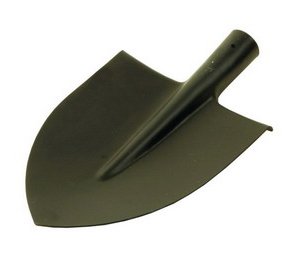 Rýč špičatý ocelový bez násady