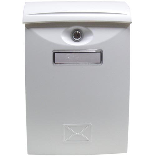 Poštovní schránka ABS 24x34x7cm - bílá