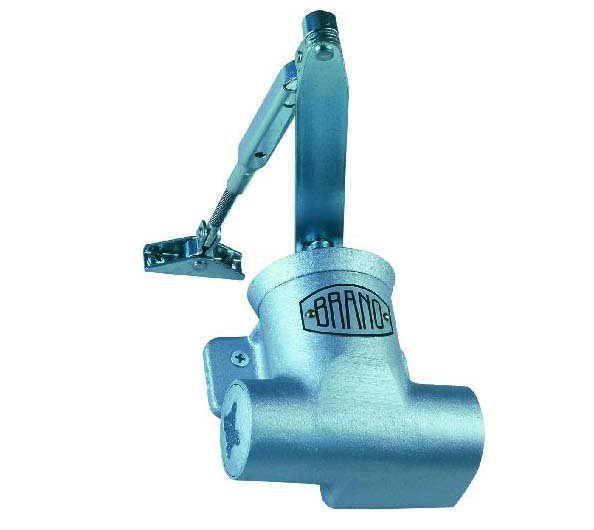 Zavírač dveří Brano R12/R12A hydraulický zlatý - R12A/13 30-60kg