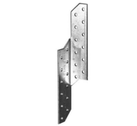 Spojka krokvová Zn Domax LK - 170x32mm pravá LK2