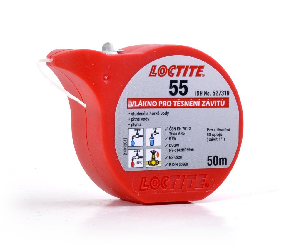 Vlákno těsnící Loctite 55 - 50m