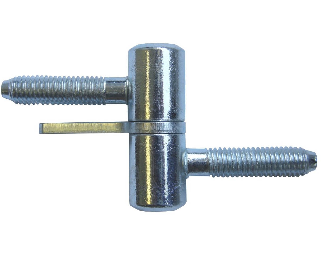 Závěs okenní M8 s hřebem 40 - modrý zinek