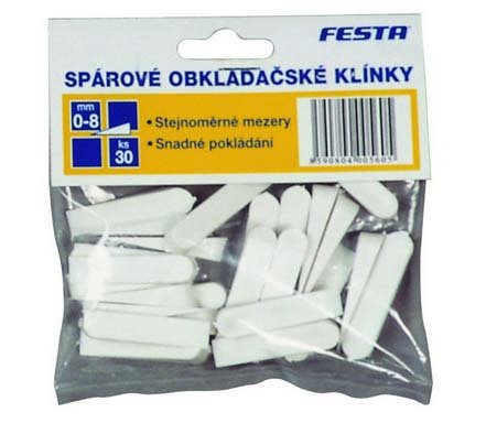 Klínky obkladačské - 0-4mm/100ks
