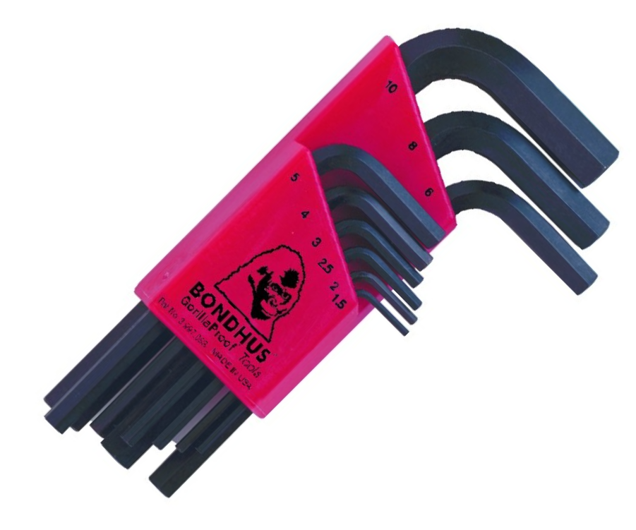 Sada imbus klíčů 9ks 1.5-10mm HLX9 S Bondhus 12299