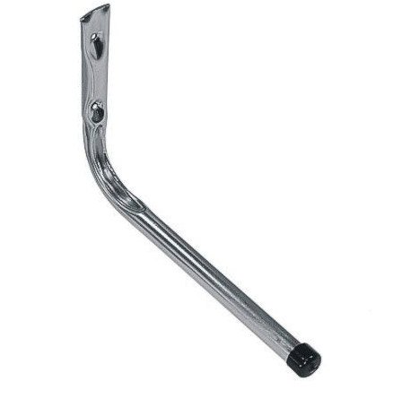 Hák jednoduchý rovný šedý lak Domax HPP - 170x350mm HPP350