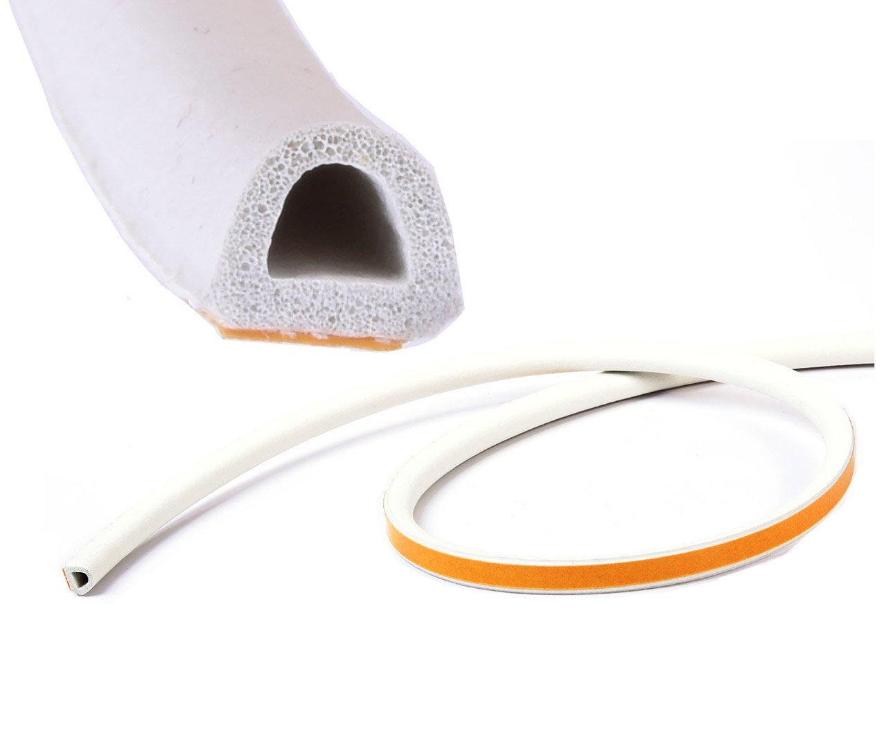 Těsnění oken a dveří D profil 9x7