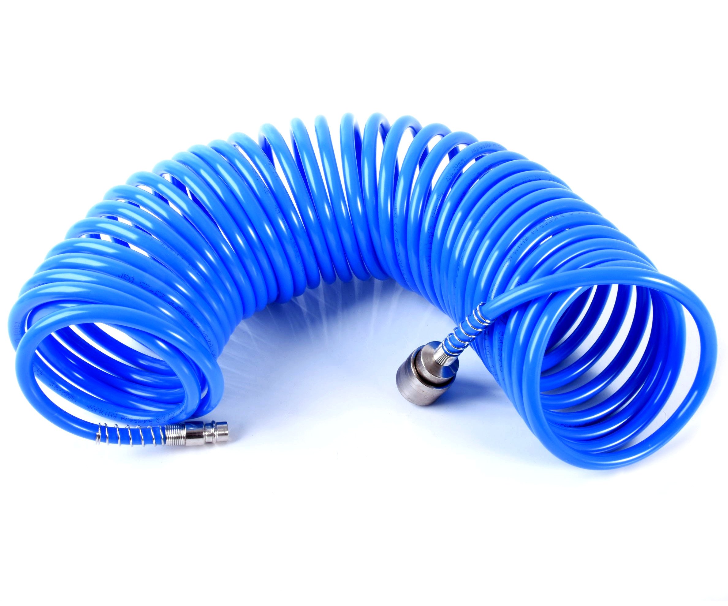 Hadice spirálová s rychlospojkami Extol Craft - 5m