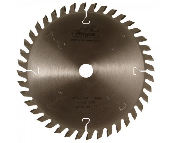 Kotouč pilový Pilana s SK plátky - 200x2.5x20 40z 91WZ