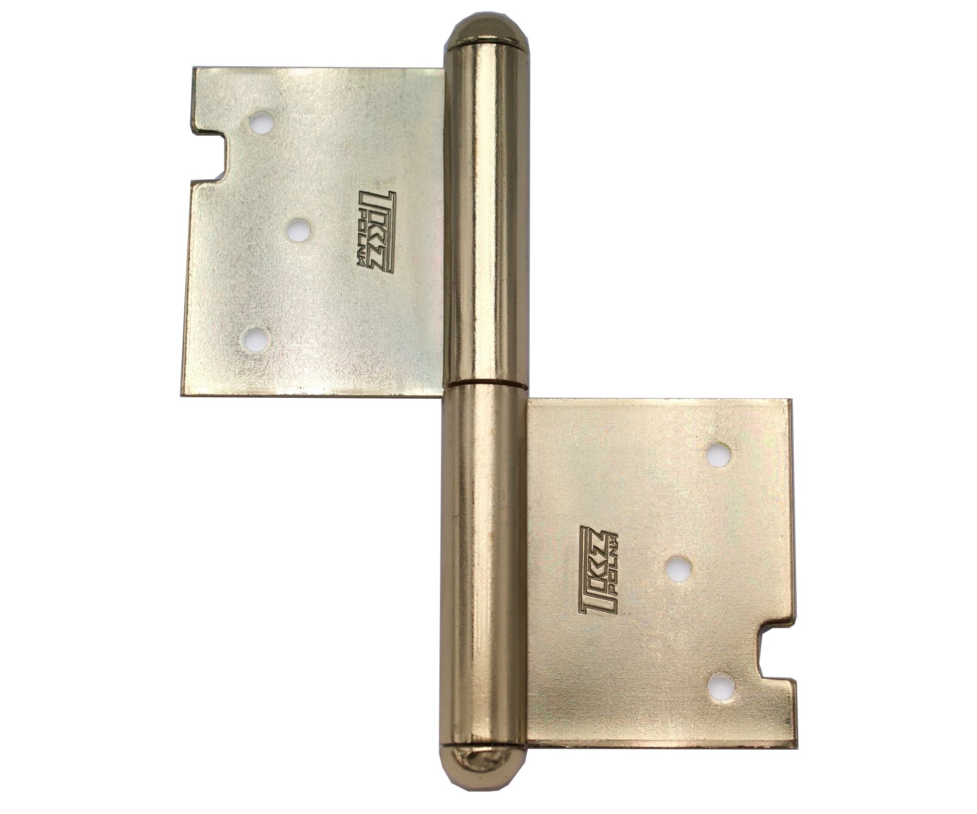 Závěs dveřní 120 - pravý pomosazený