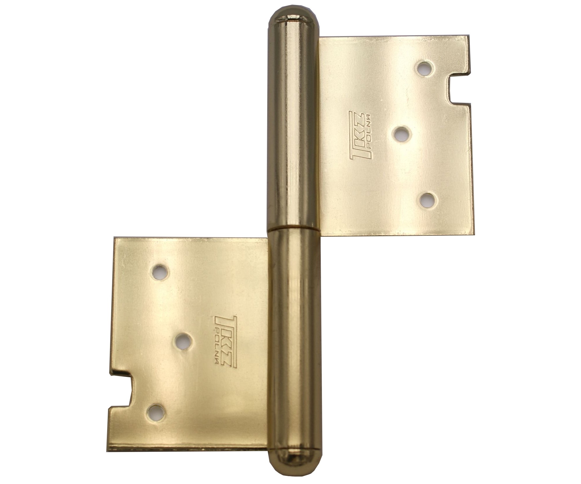 Závěs dveřní 120 - levý pomosazený