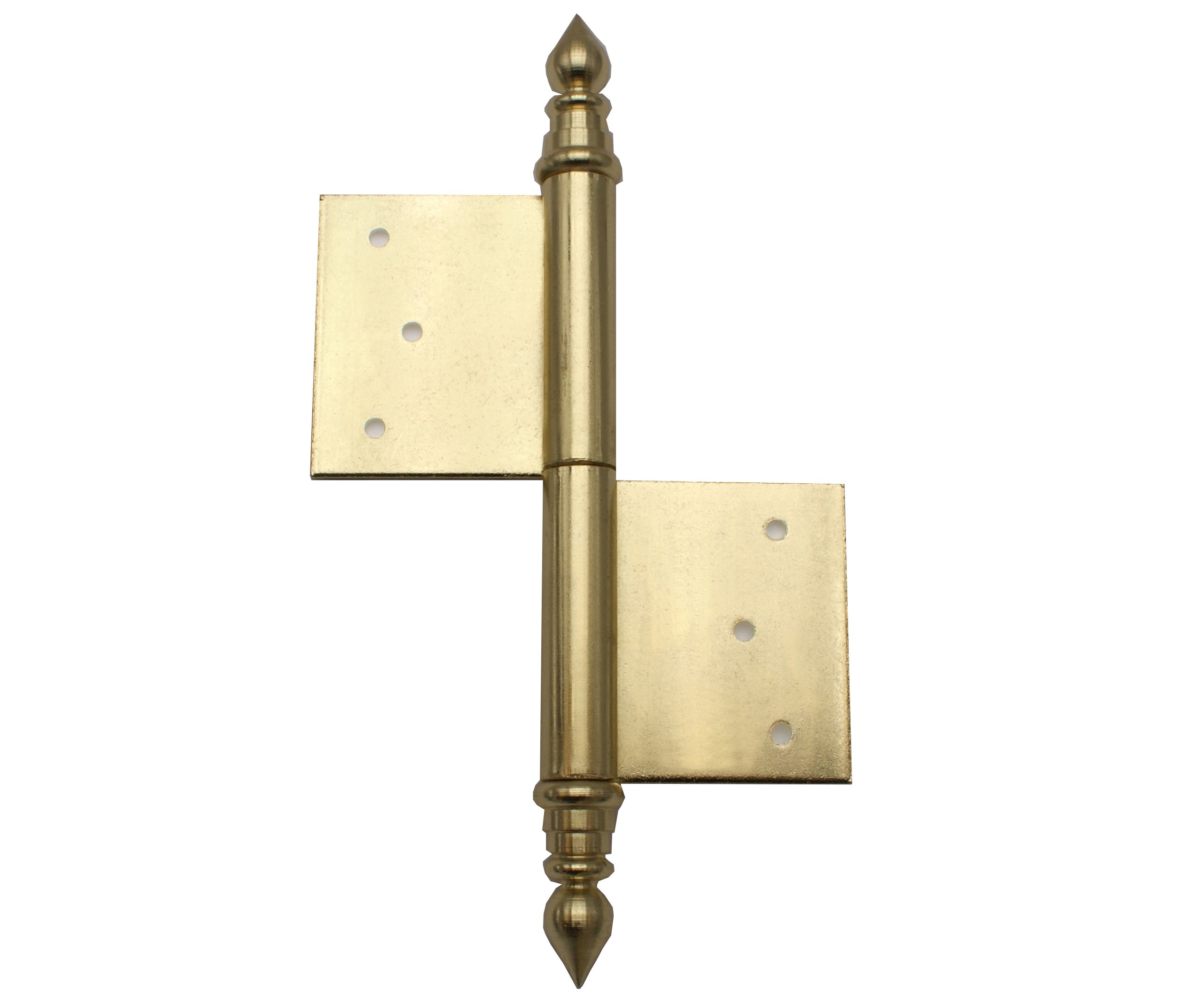 Závěs dveřní UR14 120 - pravý pomosazený