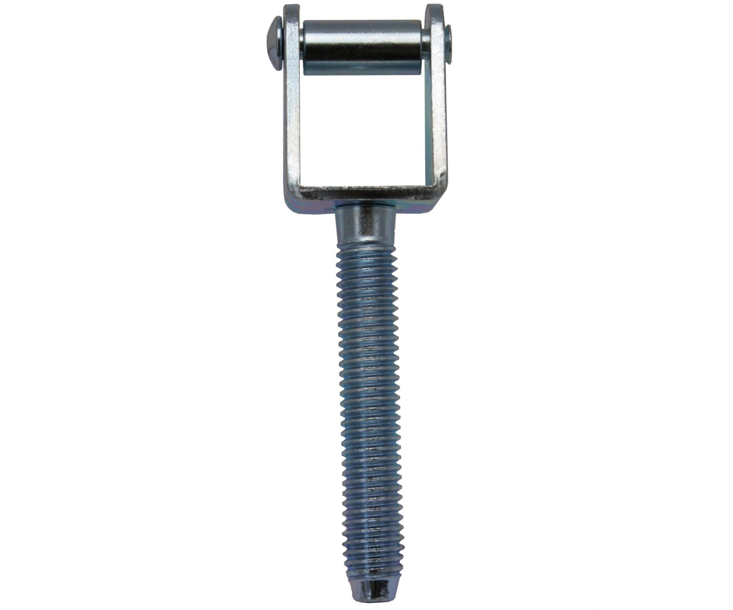 Skoba okenní k zašroubování M8 - modrý zinek