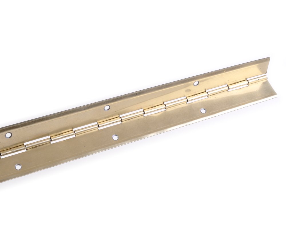 Závěs pianový - 32x3500 pomosazený