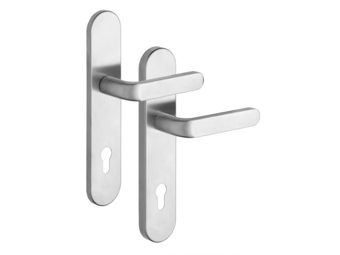 Rostex RX 807-50 Solid bezpečnostní kování - klika-klika 72 Nerez Mat Ti