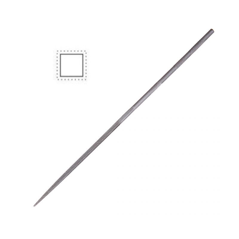 Pilník jehlový 160/2 Ajax - čtvercový