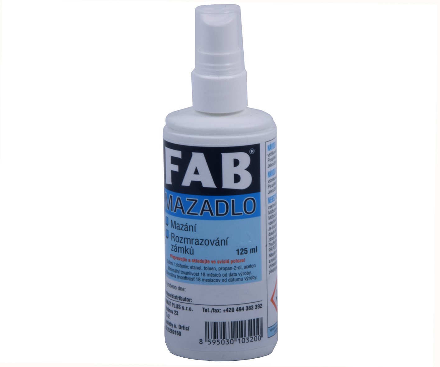 Mazadlo FAB 125ml