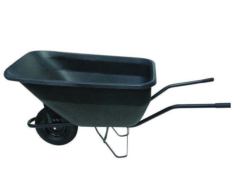 Kolečko jednokolové plast - 180l plné kolo