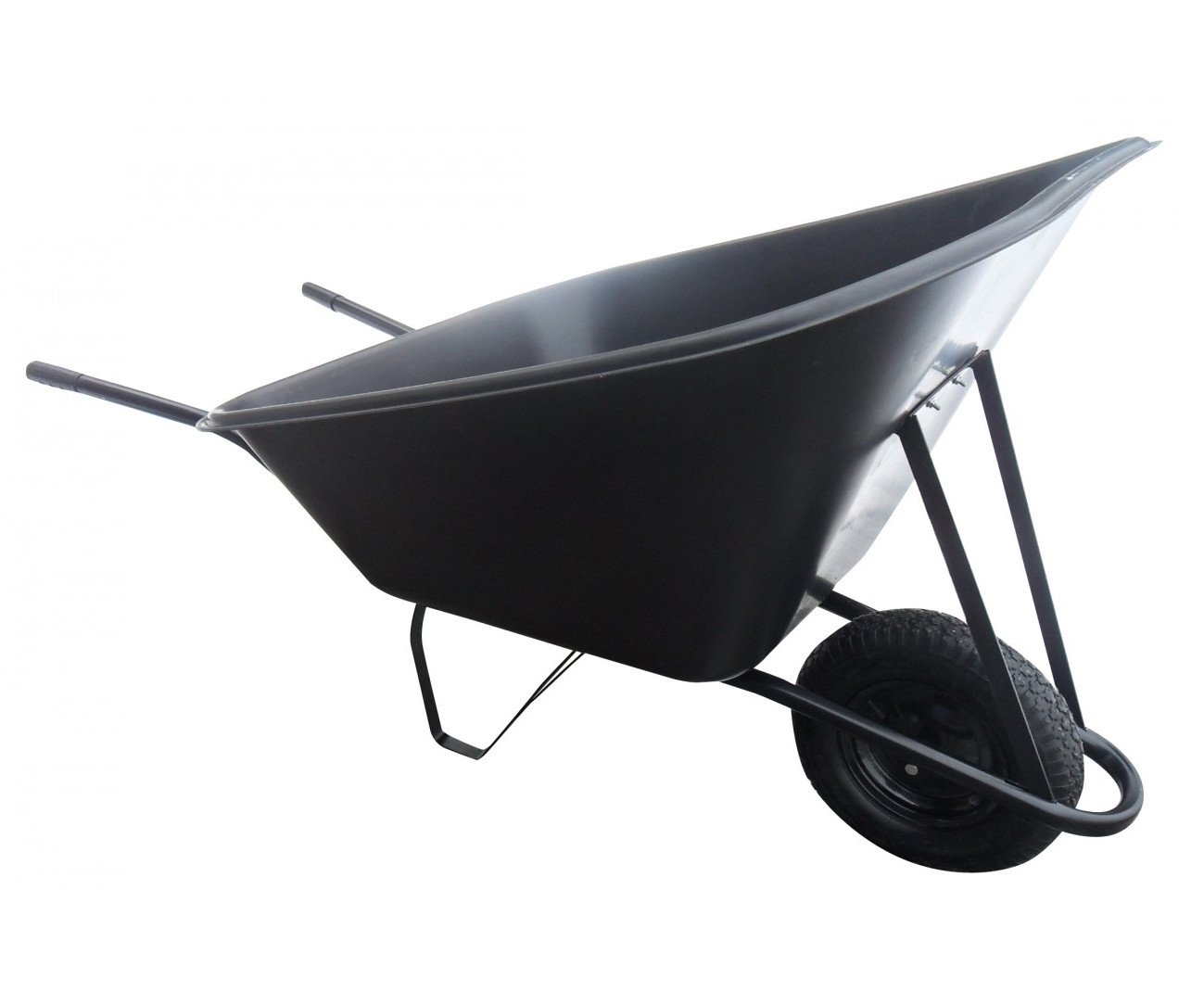 Kolečko jednokolové plast - 210l plné kolo