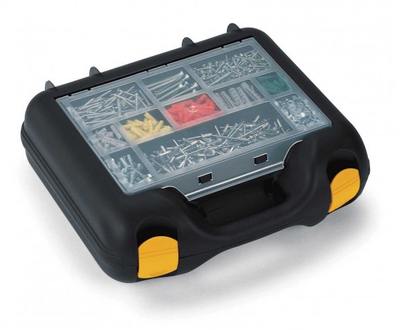 Kufr na vrtačku Terry Club Case 1T 388x341x130mm s přihrádkami