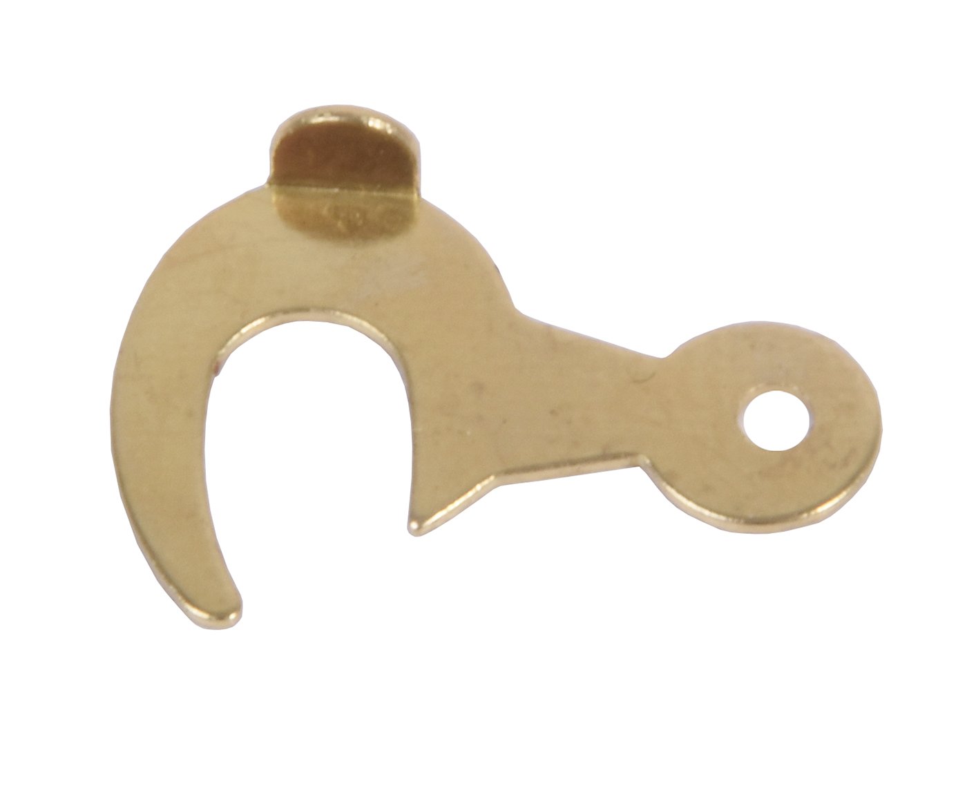 Háček na kazetový uzávěr pomosazený - pravý